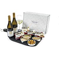 Sadival Lote de Navidad para Un Buen Aperitivo com 2 Botellas Vino Blanco y Fabulosas Conservas